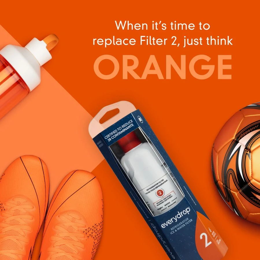 everydrop Refrigerator Water Filter 2 (Pack of 1) EDR2RXD1