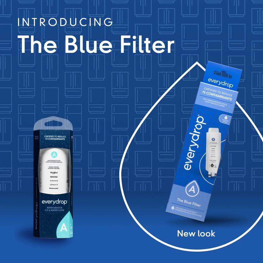 Everydrop® Refrigerator Water Filter A - Edrarxd1 (pack Of 1) EDRARXD1
