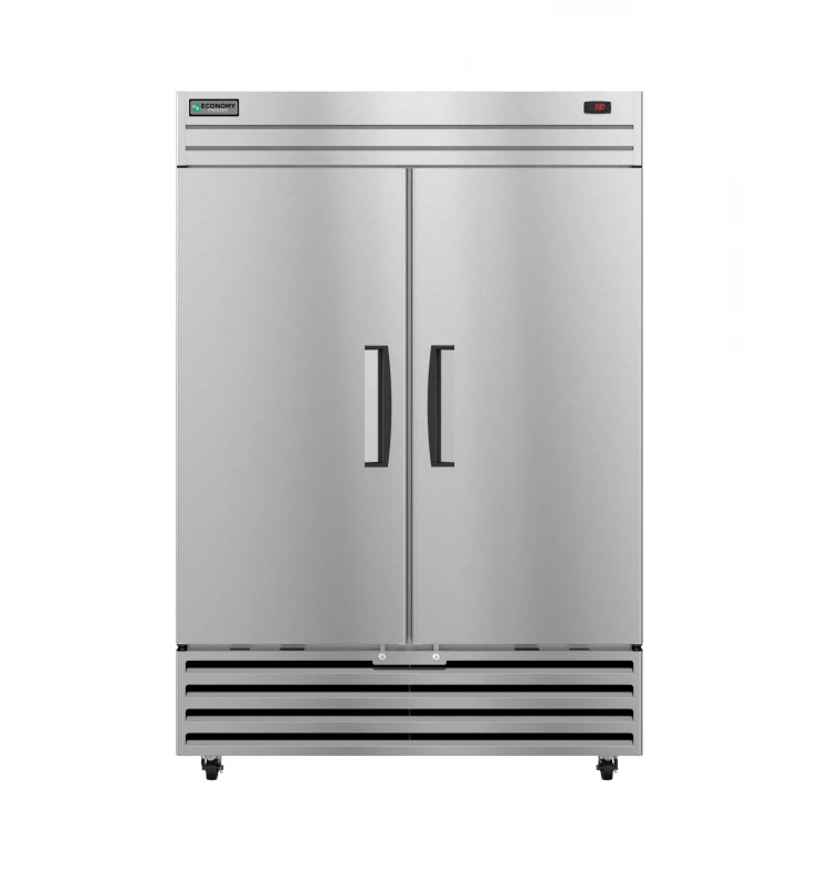 Hoshizaki EF2A-FS, Freezer, Two Section Upright, Full Stainless Doors with LockTitle Stainless Steel EF2AFS Picture 1