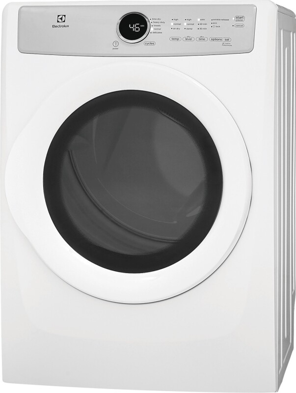 Front Load Electric Dryer with 5 cycles - 8.0 Cu. Ft. EFDE317TIW