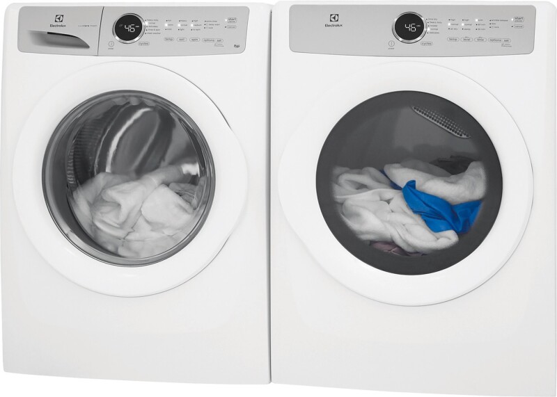 Front Load Electric Dryer with 5 cycles - 8.0 Cu. Ft. EFDE317TIW