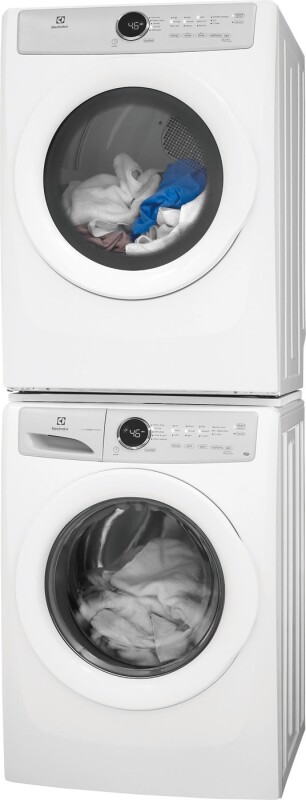 Front Load Electric Dryer with 5 cycles - 8.0 Cu. Ft. EFDE317TIW