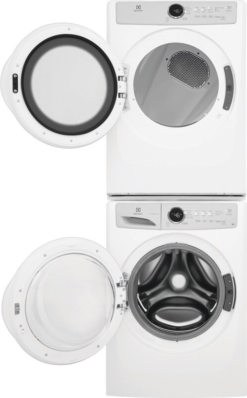 Front Load Electric Dryer with 5 cycles - 8.0 Cu. Ft. EFDE317TIW