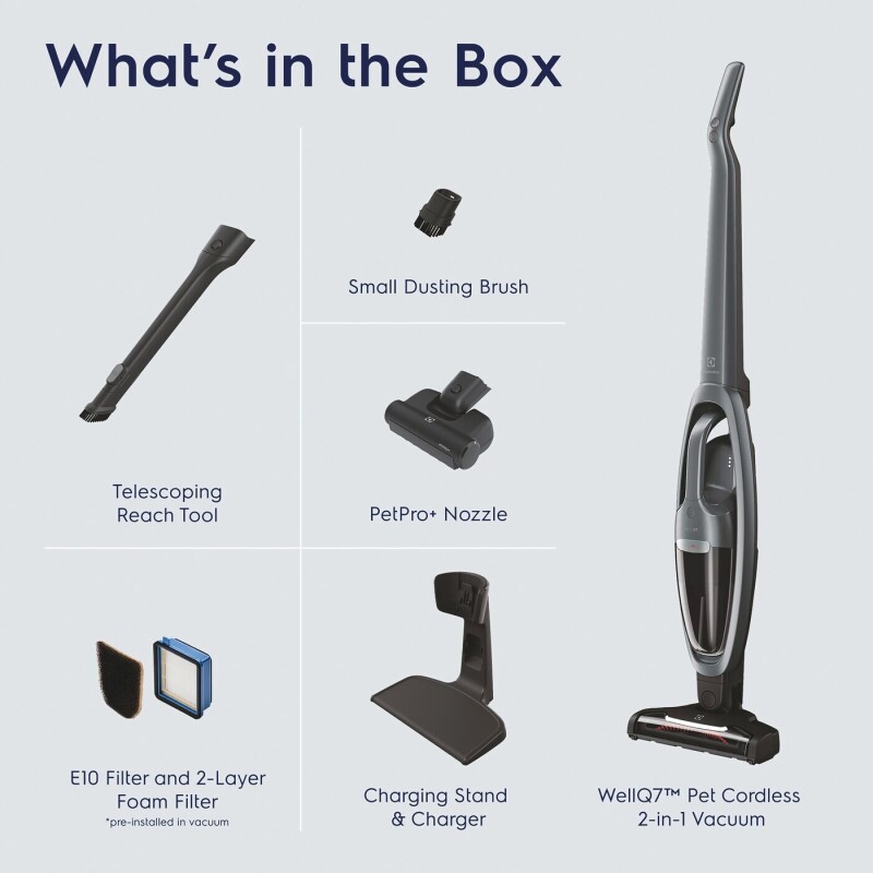 WellQ7™ Pet Vacuum EHVS35P2AI