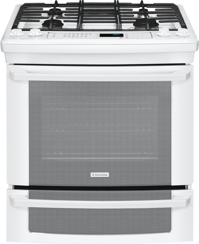 30" Dual-Fuel Built-In Range with IQ-Touch Controls EI30DS55LW