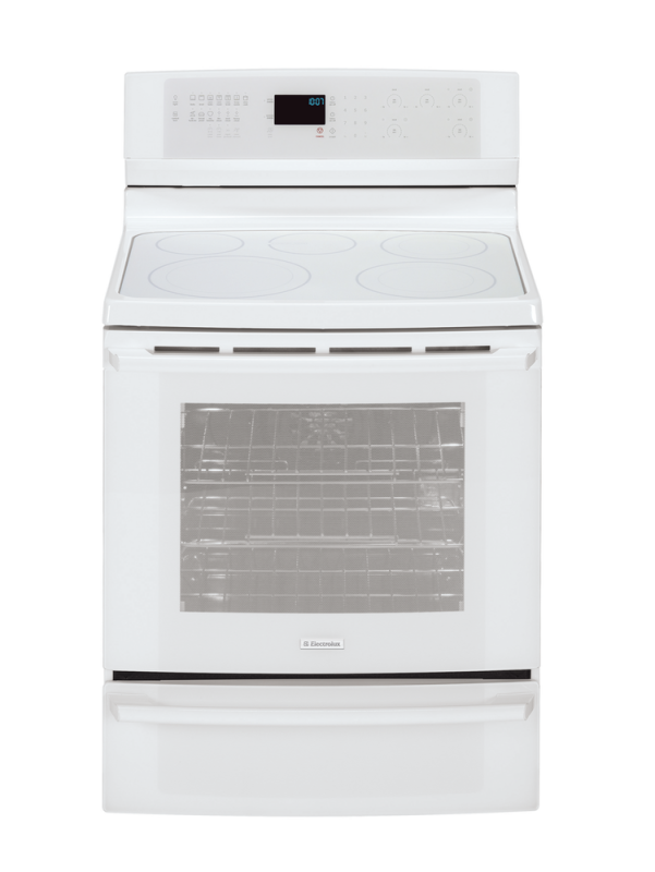 30" Electric Freestanding Range with IQ-Touch™ Controls EI30EF55GW