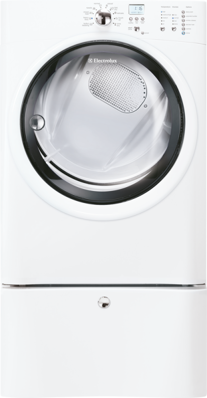 Front Load Electric Dryer with IQ-Touch Controls - 8.0 Cu. Ft. EIED50LIW