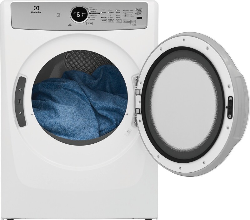 Front Load Electric Dryer – 8.0 Cu. Ft. ELFE7337AW