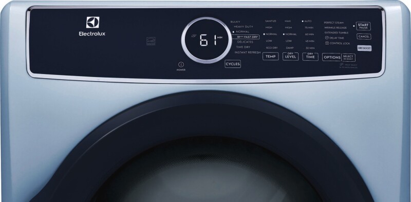 Front Load Perfect Steam Electric Dryer with Instant Refresh – 8.0 Cu. Ft. ELFE7437AG