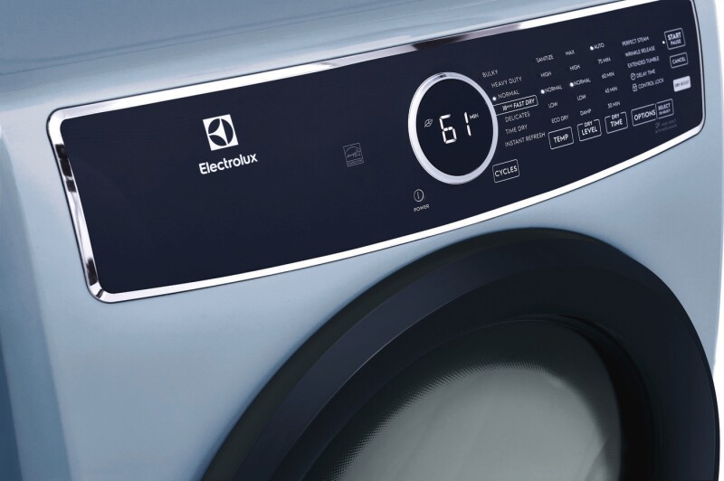 Front Load Perfect Steam Electric Dryer with Instant Refresh – 8.0 Cu. Ft. ELFE7437AG