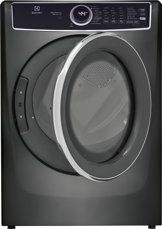 Front Load Perfect Steam Electric Dryer with Predictive Dry™ and Instant Refresh – 8.0 Cu. Ft. ELFE7537AT