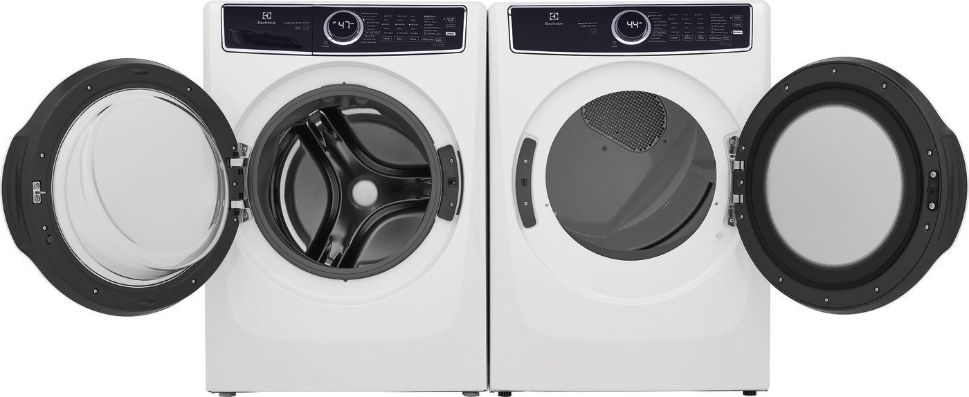 Front Load Perfect Steam Electric Dryer with Predictive Dry™ and Instant Refresh – 8.0 Cu. Ft. ELFE7537AW