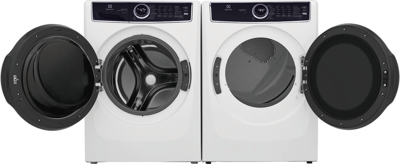 Front Load Perfect Steam Electric Dryer with Balanced Dry™ and Instant Refresh – 8.0 Cu. Ft. ELFE7637AW