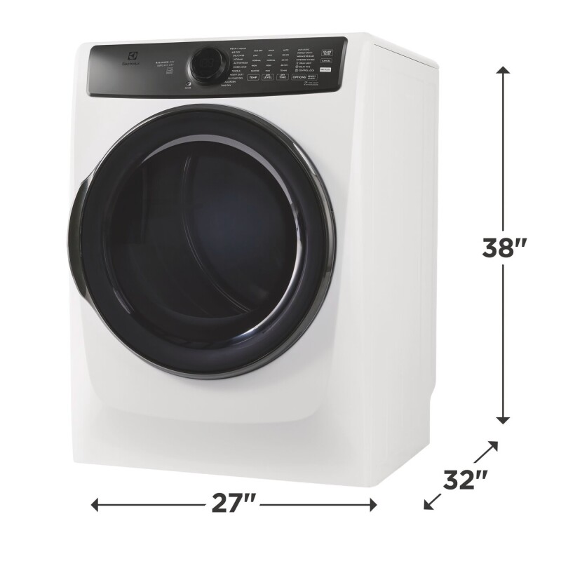 700 Series Electric Dryer - 8.0 Cu. Ft. ELFE7738MW