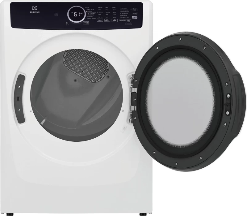 Front Load Perfect Steam Gas Dryer with Instant Refresh – 8.0 Cu. Ft. ELFG7437AW