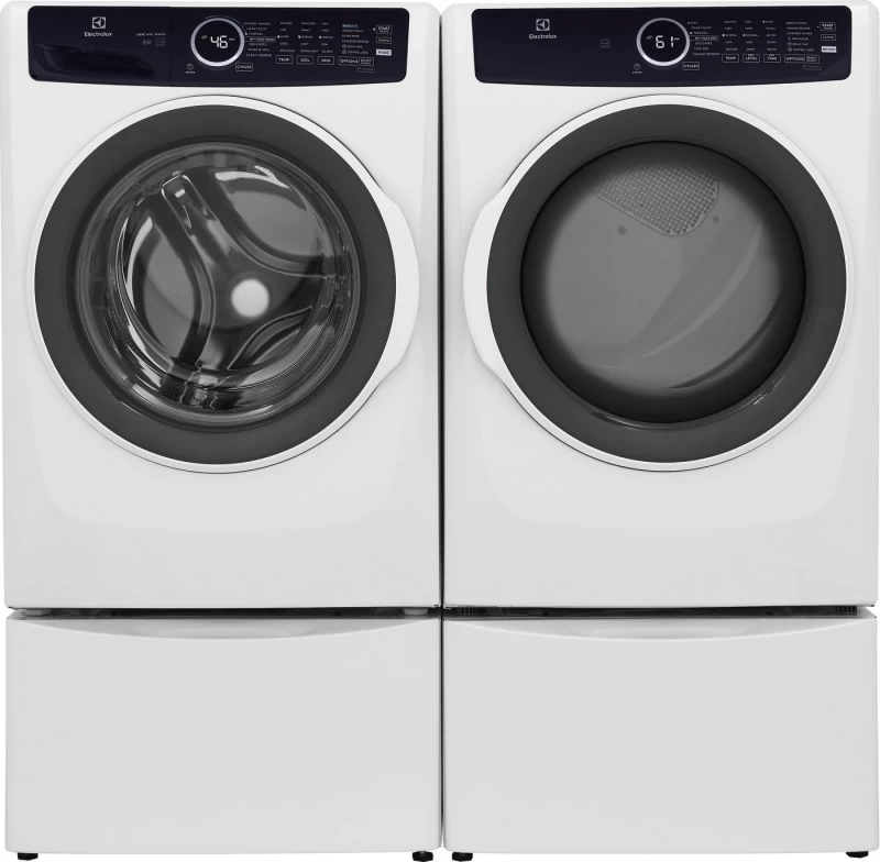 Front Load Perfect Steam Gas Dryer with Instant Refresh – 8.0 Cu. Ft. ELFG7437AW