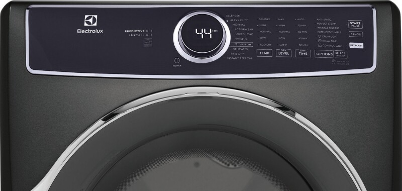 Front Load Perfect Steam Gas Dryer with Predictive Dry™ and Instant Refresh – 8.0 Cu. Ft. ELFG7537AT