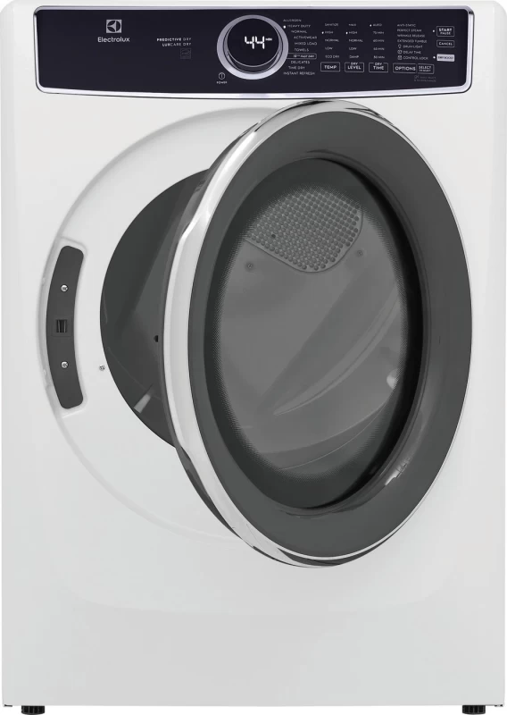 Front Load Perfect Steam Gas Dryer with Predictive Dry™ and Instant Refresh – 8.0 Cu. Ft. ELFG7537AW