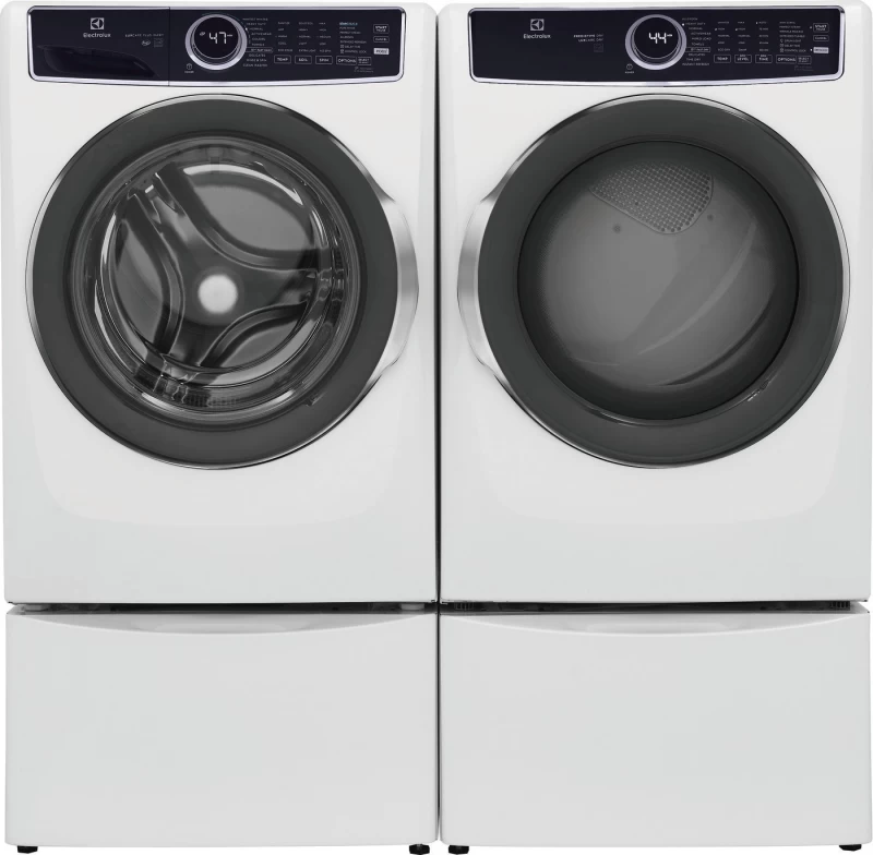 Front Load Perfect Steam Gas Dryer with Predictive Dry™ and Instant Refresh – 8.0 Cu. Ft. ELFG7537AW