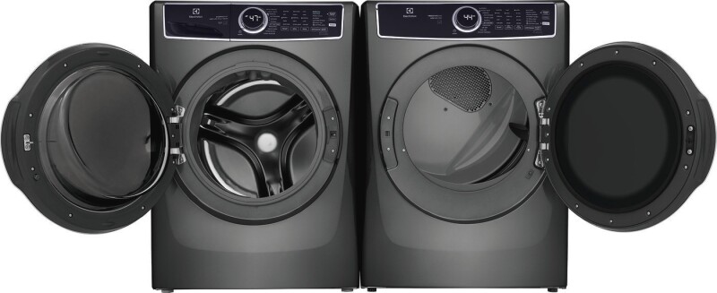 Front Load Perfect Steam Gas Dryer with LuxCare Dry and Instant Refresh – 8.0 Cu. Ft. ELFG7637AT