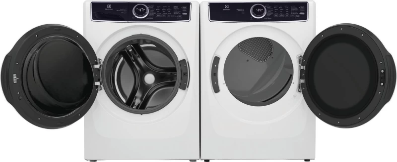 Front Load Perfect Steam Gas Dryer with LuxCare Dry and Instant Refresh – 8.0 Cu. Ft. ELFG7637AW