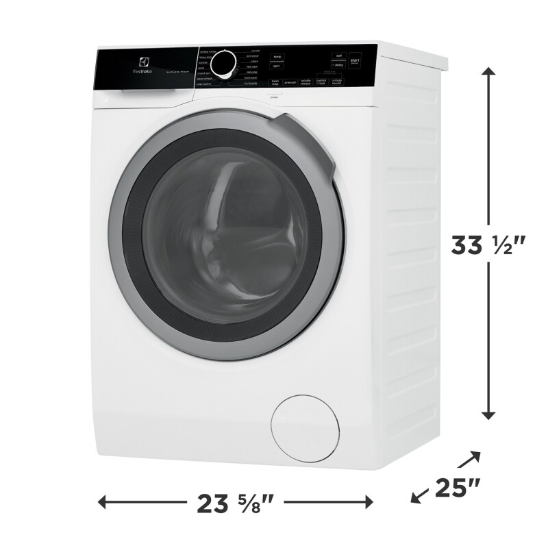 24" Compact Washer with LuxCare Wash System - 2.4 Cu. Ft. ELFW4222AW