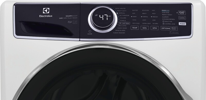 Front Load Perfect Steam Washer with LuxCare Plus Wash and SmartBoost® - 4.5 Cu. Ft. ELFW7637AW