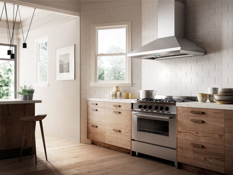 Leone 36" Wall-mount Range Hood ELN636SS