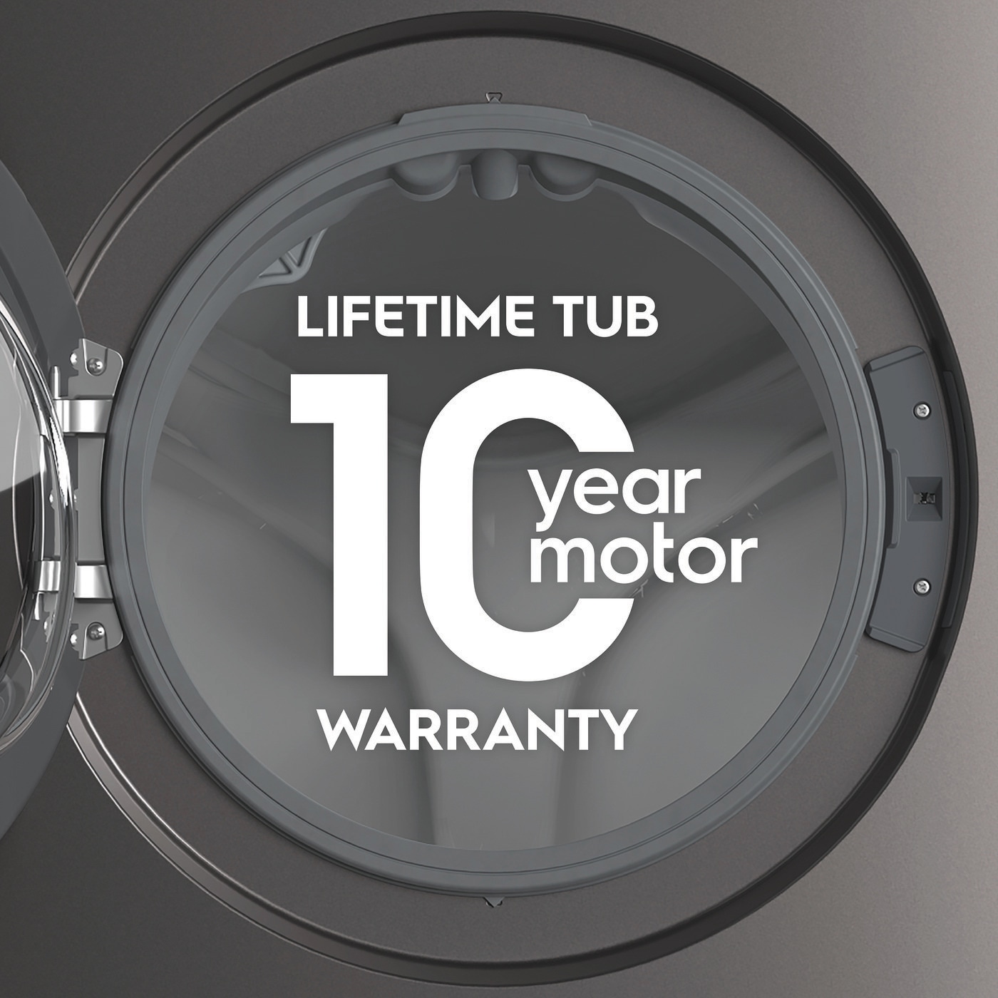 Laundry Tower Single Unit Front Load 4.5 Cu. Ft. Washer & 8 Cu. Ft. Gas Dryer ELTG7600AW