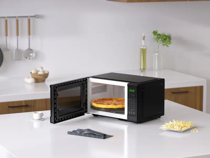 0.9 cu. ft. Countertop Microwave with 6 Preset Cooking Options EM9P022CVPMB