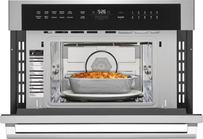 30" Built-In Microwave Oven with Drop-Down Door EMBD3010AS