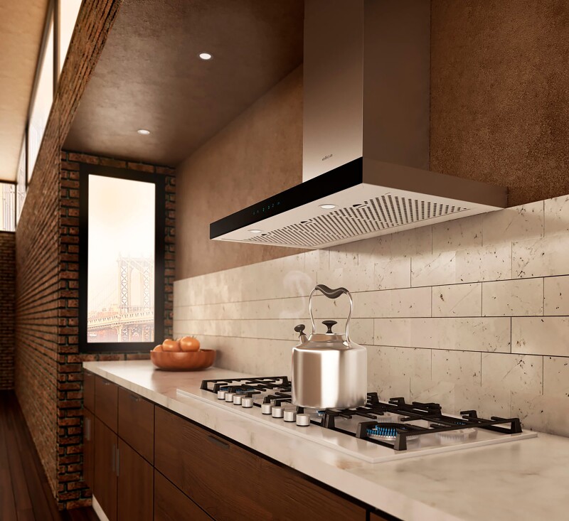 Mezzano 36" Wall-mount Range Hood EMZ636S3