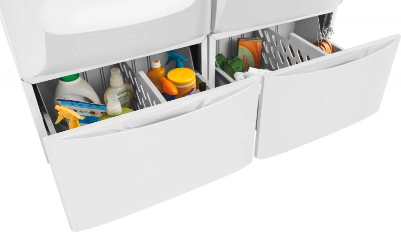 Luxury-Glide Pedestal with Spacious Storage Drawer EPWD257UIW
