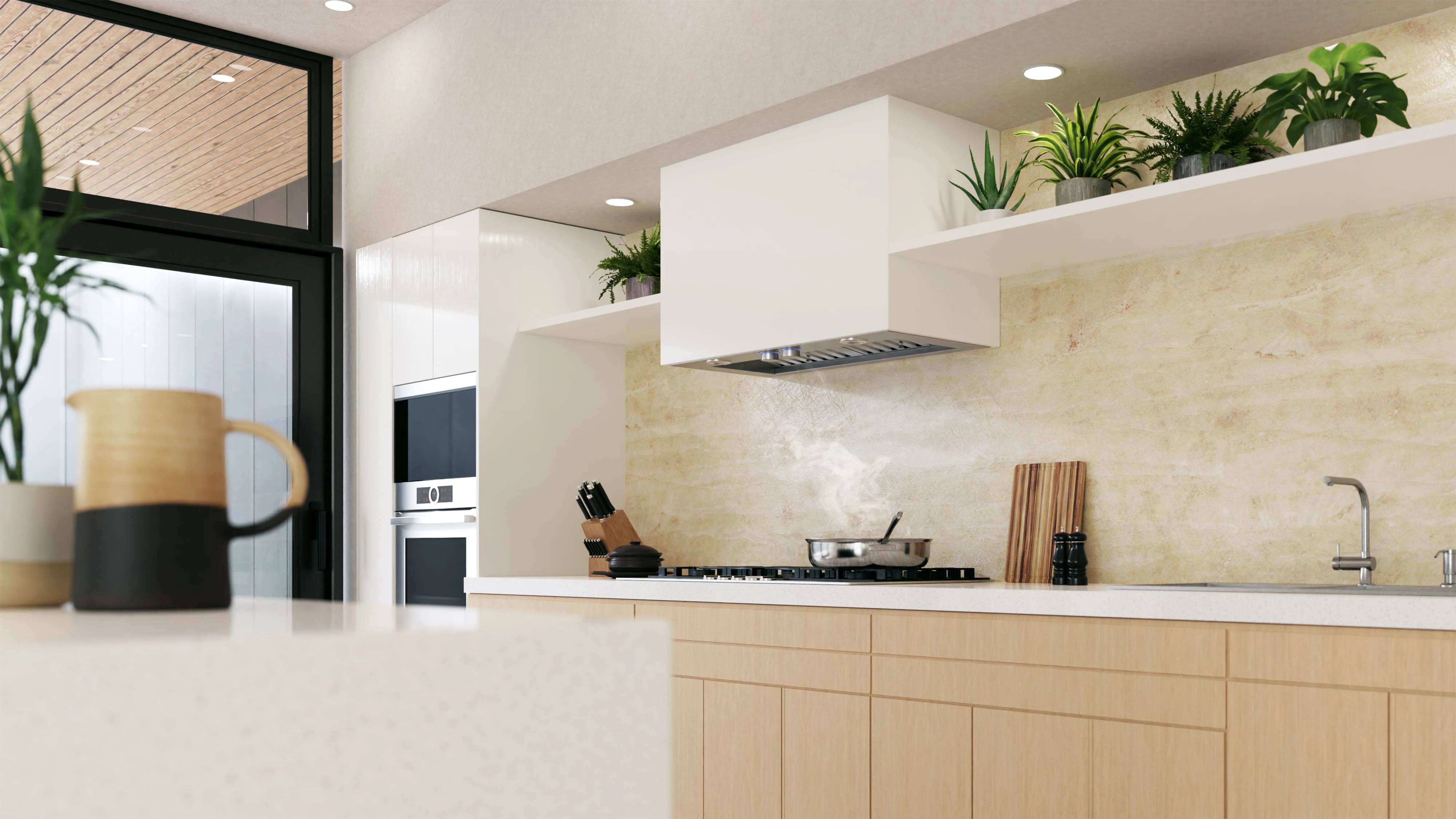 Scanno 34" Insert Range Hoods ESC134SS