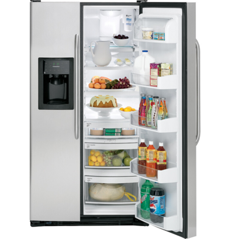 25.4 Cu. Ft. Stainless Side-By-Side Refrigerator with Dispenser ESS25KSTSS