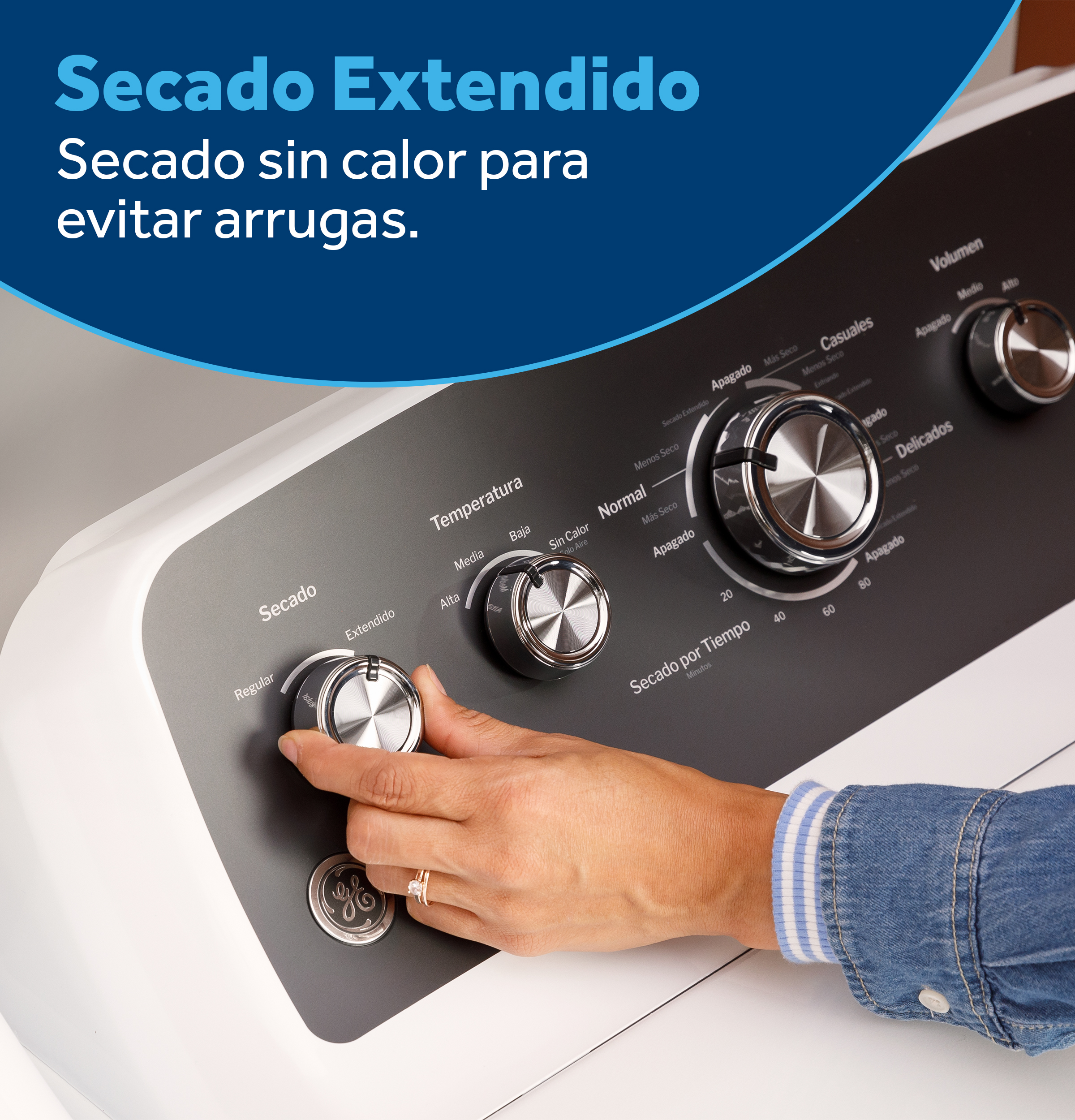 7.2 cu. ft. Capacity Electric Dryer with Spanish Panel and Up To 120 ft. Venting ETD48EASWWB