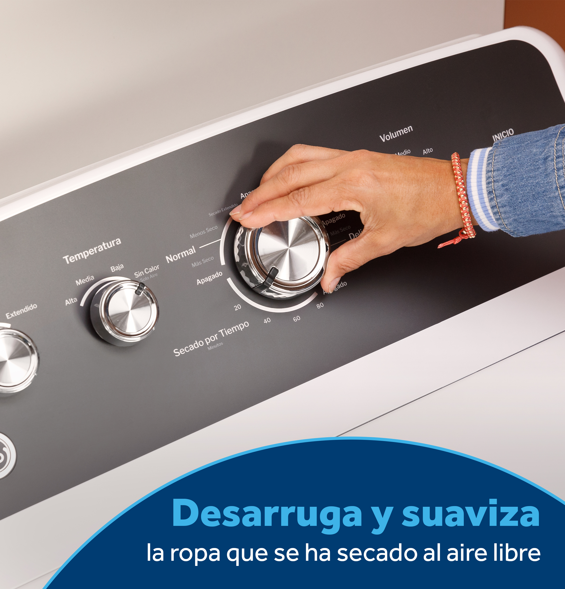 7.2 cu. ft. Capacity Electric Dryer with Spanish Panel and Up To 120 ft. Venting ETD48EASWWB