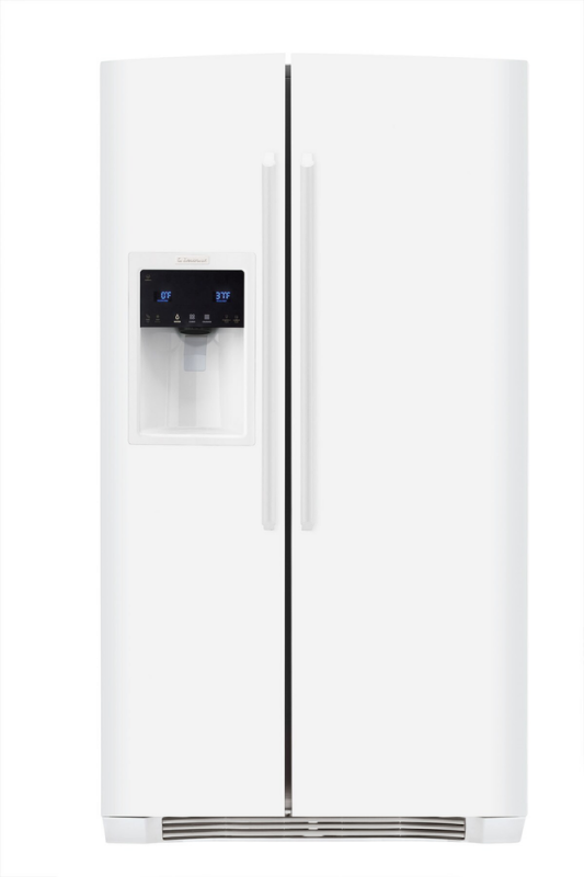 Standard-Depth Side-By-Side Refrigerator with Wave-Touch® Controls EW26SS70IW