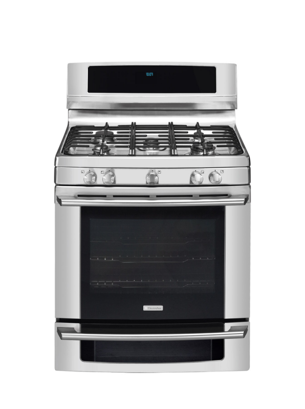 30" Dual-Fuel Freestanding Range with Wave-Touch Controls EW30DF65GS