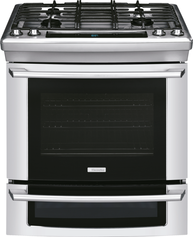 30" Dual-Fuel Built-In Range with Wave-Touch Controls EW30DS65GS