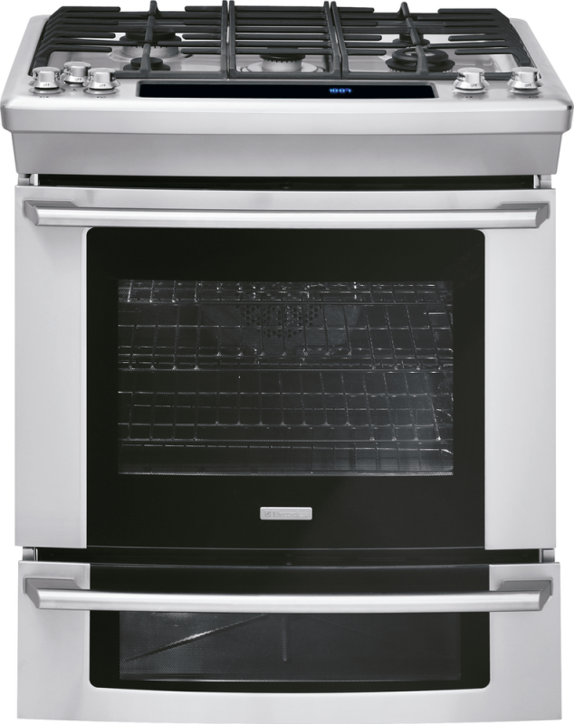 30" Dual-Fuel Built-In Range with Wave-Touch Controls EW30DS75KS