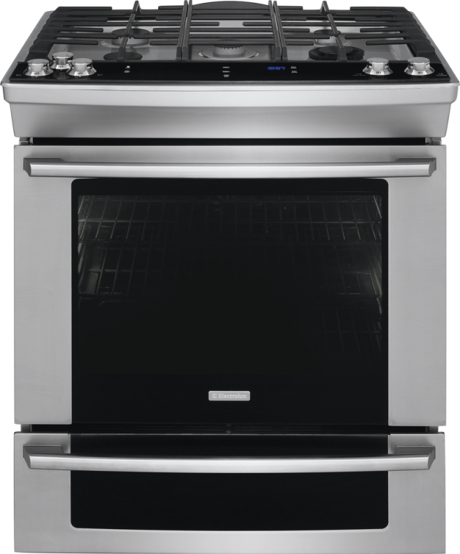 30" Dual-Fuel Built-In Range with Wave-Touch Controls EW30DS7CPS