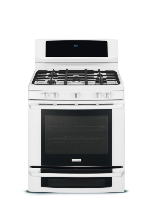 30" Natural Gas Freestanding Range with Wave-Touch Controls EW30GF65GW
