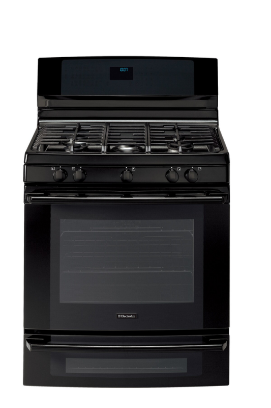 30" Dual-Fuel Freestanding Liquid Propane Range with Wave-Touch Controls EW3LDF65GB