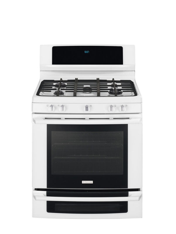 30" Gas Freestanding Range with Wave-Touch Controls EW3LGF65GW