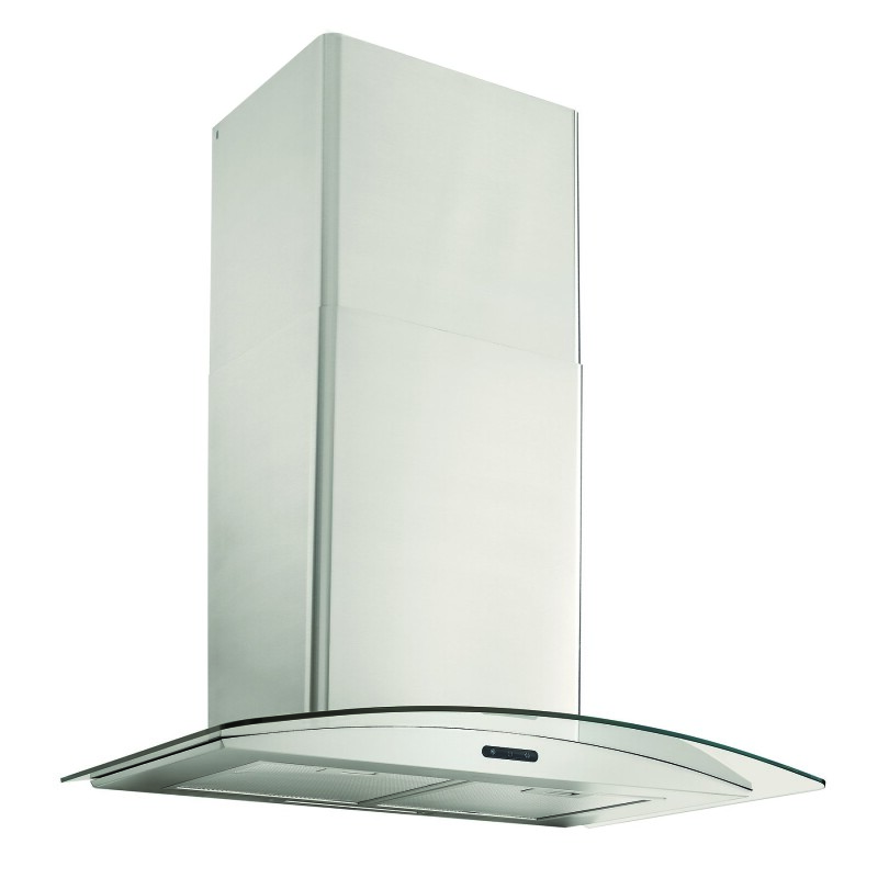 Elite EW46 Series 30-Inch Convertible Curved Glass Chimney Range Hood, 460 Max Blower CFM EW4630SS