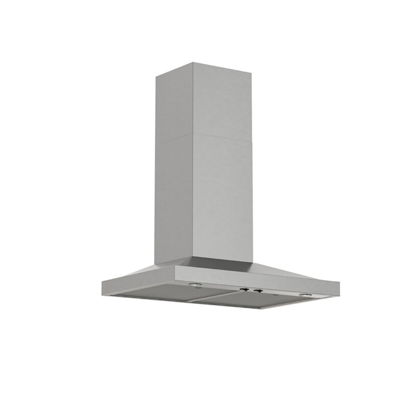 Broan 30inch Pyramid Chimney Range Hood with Code Ready Technology, 650 Max Blower CFM, Stainless Steel EWS1306SS Picture 1