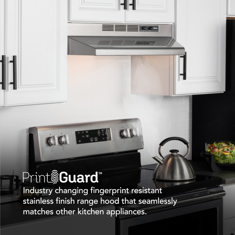 30-Inch Convertible Under-Cabinet Range Hood, 230 MAX Blower CFM F4030SF