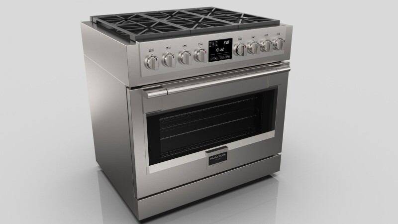 36" DUAL FUEL PRO RANGE F6PDF366S1