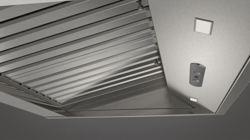 36" PRO WALL-MOUNT HOOD (1 FAN - SLIDER) F6PH36S1